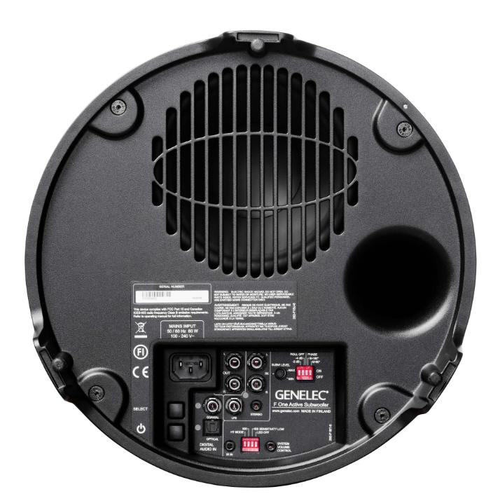 GENELEC F ONE Active Subwoofer Black